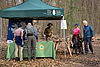 Informationsstand der Naturwacht des Biosphärenreservates Schorfheide-Chorin